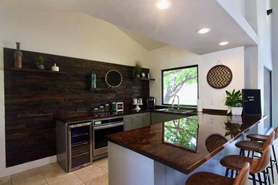 Clubhouse kitchen area l Ryans Crossing in El Paso, TX